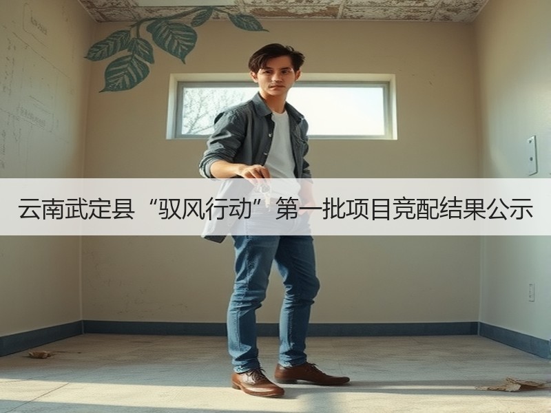 云南武定县“驭风行动”第一批项目竞配结果