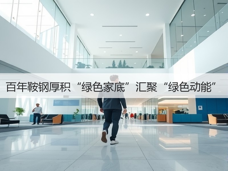 百年鞍钢厚积“绿色家底”汇聚“绿色动能”