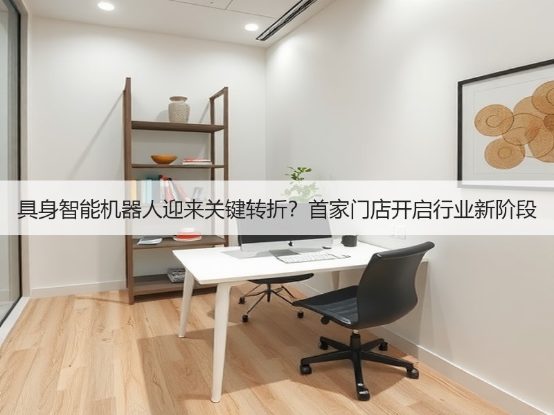 具身智能机器人迎来关键转折？首家门店开启