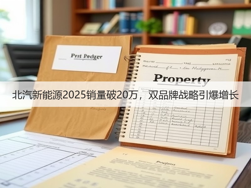 北汽新能源2025销量破20万，双品牌战