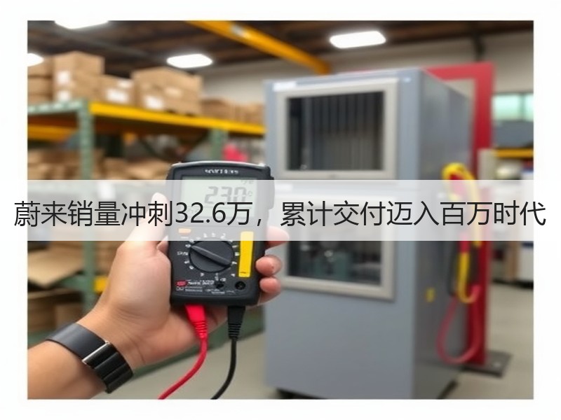 蔚来销量冲刺32.6万，累计交付迈入百万