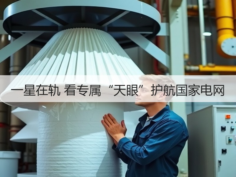 一星在轨 看专属“天眼”护航国家电网