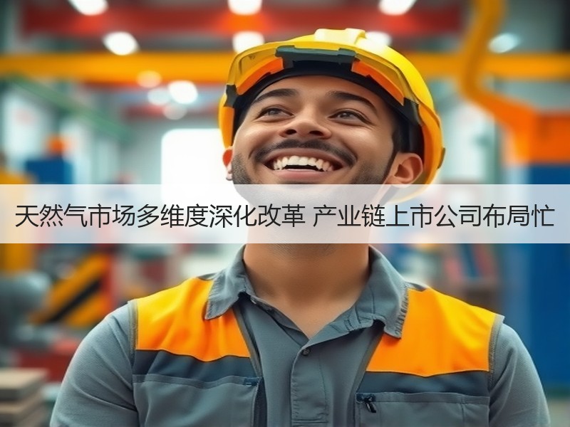 天然气市场多维度深化改革 产业链上市公司